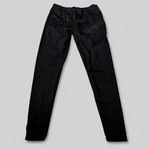 5x$25 Like New Falls Creek Black Lounge Leggings with Velour, 14-16